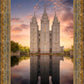 Salt Lake Temple Reflections