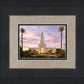 Redlands Temple Fountain Sunset