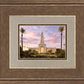 Redlands Temple Fountain Sunset