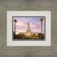 Redlands Temple Fountain Sunset