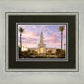Redlands Temple Fountain Sunset