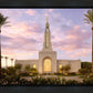 Redlands Temple Fountain Sunset
