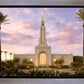 Redlands Temple Fountain Sunset