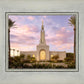 Redlands Temple Fountain Sunset