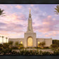Redlands Temple Fountain Sunset