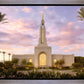Redlands Temple Fountain Sunset