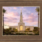 Redlands Temple Fountain Sunset