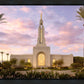Redlands Temple Fountain Sunset