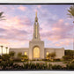Redlands Temple Fountain Sunset