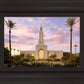Redlands Temple Fountain Sunset