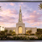Redlands Temple Fountain Sunset