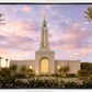 Redlands Temple Fountain Sunset