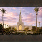 Redlands Temple Fountain Sunset