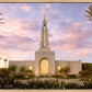Redlands Temple Fountain Sunset