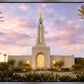 Redlands Temple Fountain Sunset