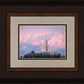 Payson Temple Winter Evening