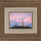 Payson Temple Winter Evening