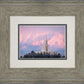 Payson Temple Winter Evening