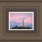 Payson Temple Winter Evening