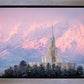 Payson Temple Winter Evening