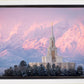 Payson Temple Winter Evening