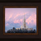 Payson Temple Winter Evening