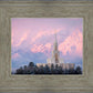 Payson Temple Winter Evening
