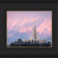 Payson Temple Winter Evening
