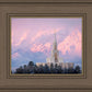 Payson Temple Winter Evening