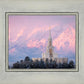 Payson Temple Winter Evening