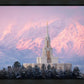 Payson Temple Winter Evening