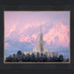 Payson Temple Winter Evening