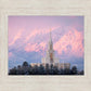 Payson Temple Winter Evening