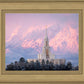 Payson Temple Winter Evening