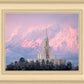 Payson Temple Winter Evening