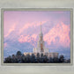 Payson Temple Winter Evening
