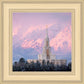 Payson Temple Winter Evening