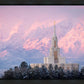 Payson Temple Winter Evening