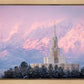 Payson Temple Winter Evening