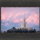 Payson Temple Winter Evening