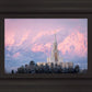 Payson Temple Winter Evening