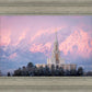 Payson Temple Winter Evening