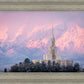 Payson Temple Winter Evening