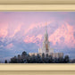 Payson Temple Winter Evening