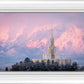 Payson Temple Winter Evening