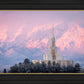 Payson Temple Winter Evening