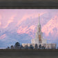 Payson Temple Winter Evening