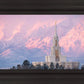 Payson Temple Winter Evening