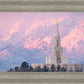 Payson Temple Winter Evening