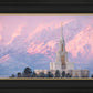 Payson Temple Winter Evening